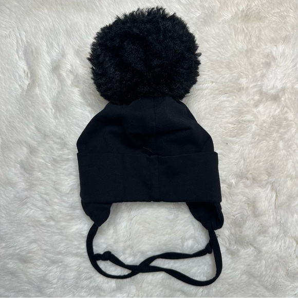 Vamos Hat With Pom-Pom Black Size 0-6 Months - Picture 11 of 16